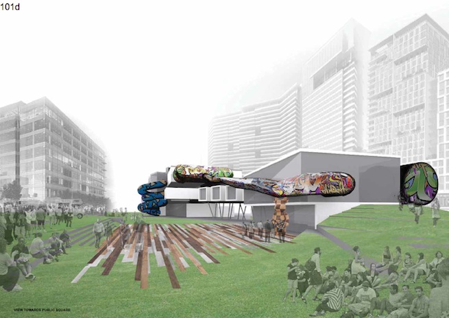Green Square Library and Plaza competition