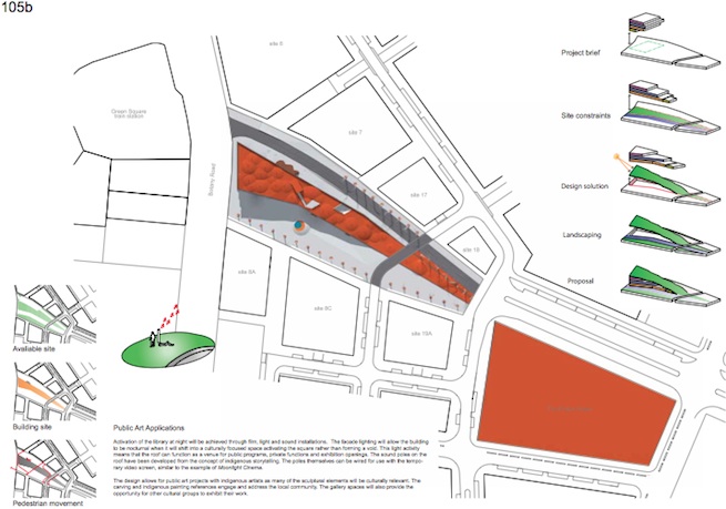 Green Square Library and Plaza competition