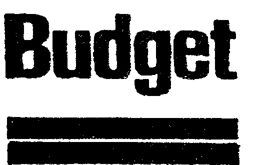 budget 1970s logo