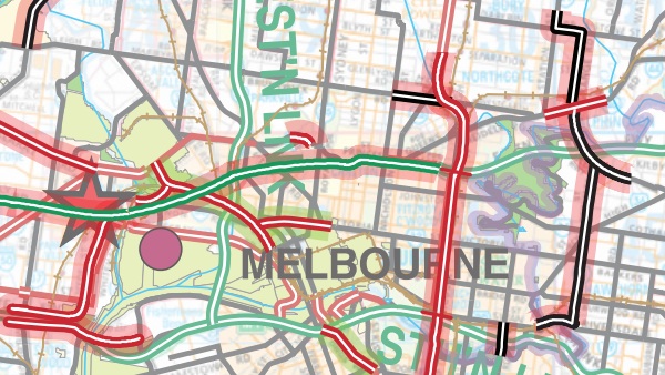 Melbourne 2040 - new inner roads