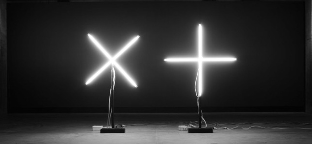 Cross and plus