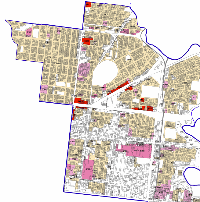 Yarra proposed zones