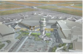 Christchurch airport - warren and mahoney - external