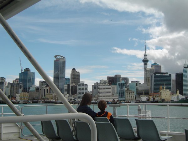 Auckland from the water
