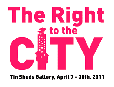 Right to the city banner