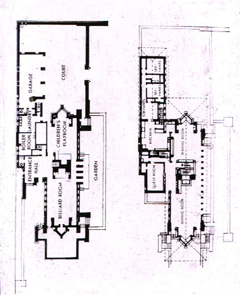 Robie House Floor Plans Pdf - House Design Ideas