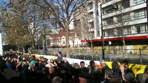 climate action protest rally melbourne