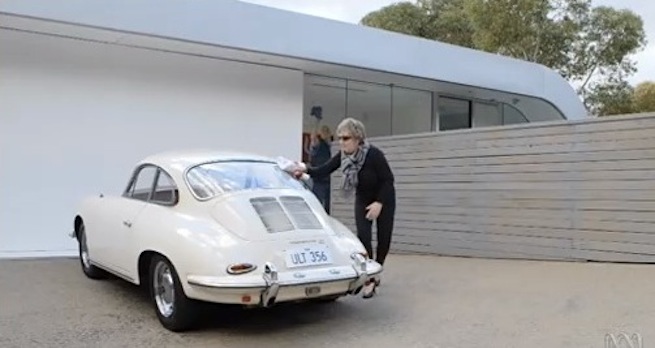 Washing the porsche